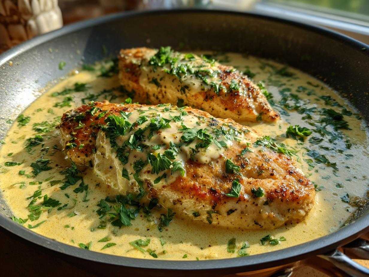 Achieve Restaurant-Quality Creamy Lemon Chicken Skillet at Home